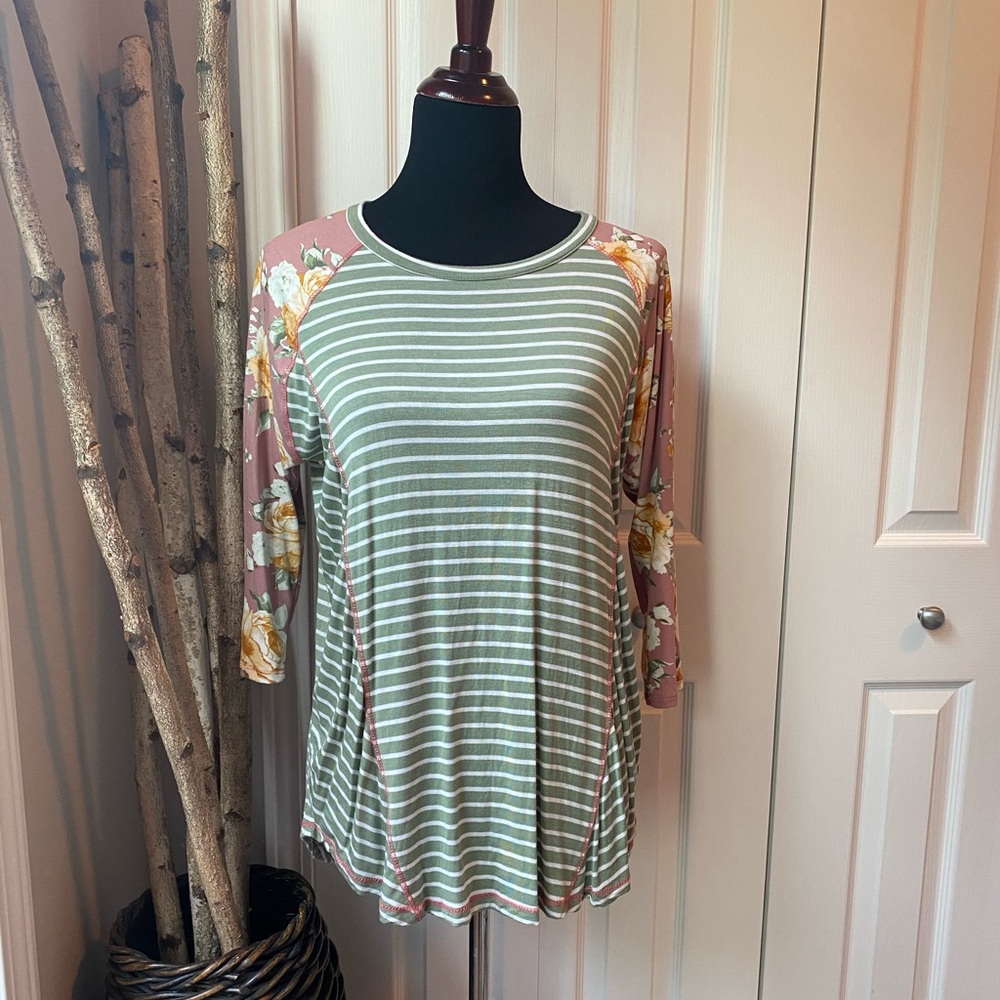 Stripe & Floral
